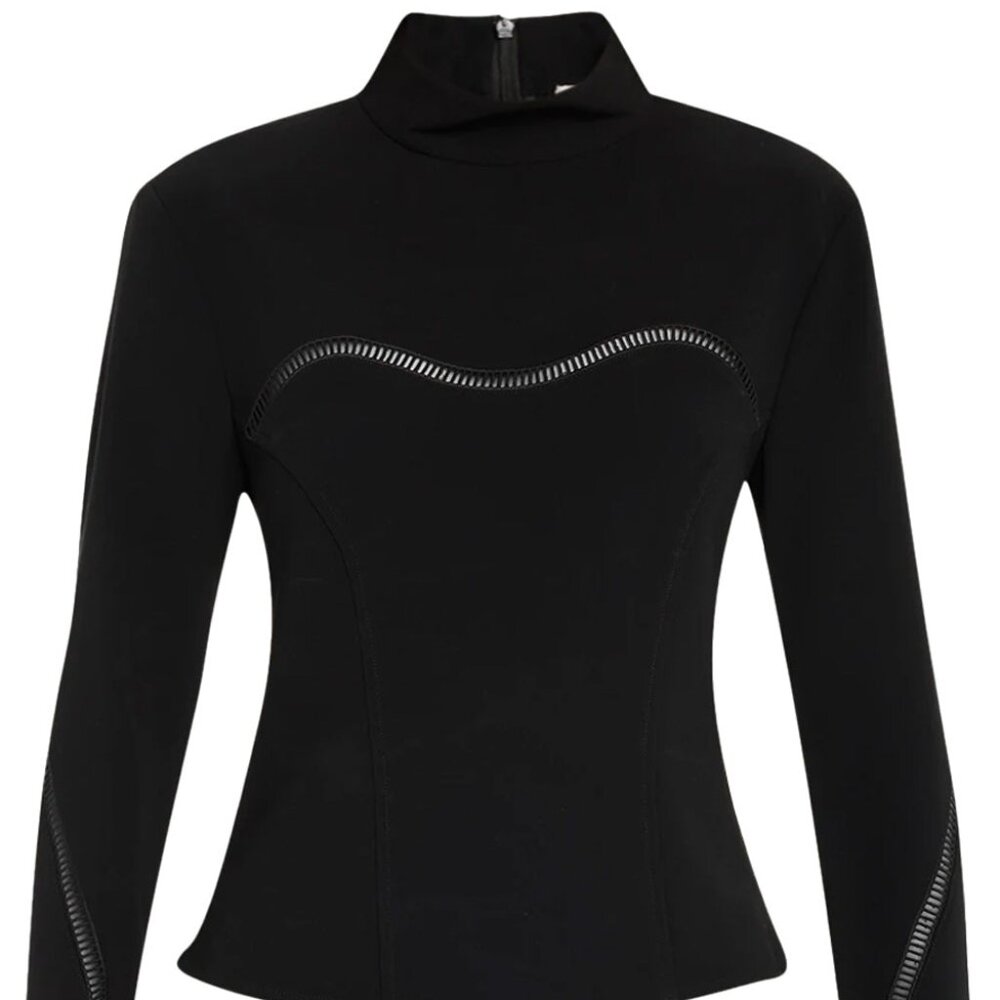 ALC $450 NEW Black Holly Top Sz 4